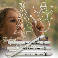 4x Artbox Window Markers Liquid Chalk Pens WHITE Default Title Christmas seasonal