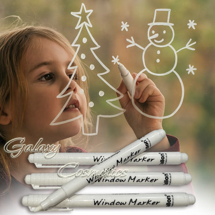 4x Artbox Window Markers Liquid Chalk Pens WHITE Default Title Christmas seasonal