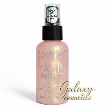 Technic Magic Mist Setting Spray - Shimmer Rose Gold bronzer Face makeup primer