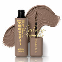 Sunkissed Brow Boost Thickening Mousse Defining Gel for Fuller-looking Brows Medium Brown brows Eyes Face makeup