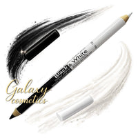 SAFFRON BLACK & WHITE Eyeliner Pencil Smooth Eye Liner suitable for Waterline