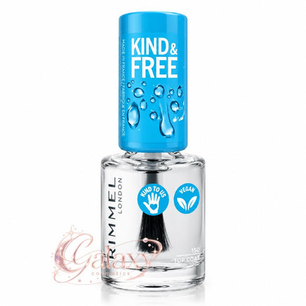 Rimmel London Kind & Free Nail Polish 150 Clear Top Coat makeup Nails