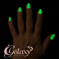 Sally Hansen Insta Dri Glow In The Dark Nail Polish - 732 Ahead of the carve halloween makeup Nails seasonal
