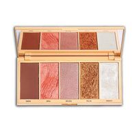 Revolution Praline Face Palette: Bronzer, Blusher, Highlighter and Contour blush bronzer face galaxy makeup