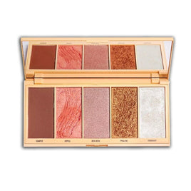 Revolution Praline Face Palette: Bronzer, Blusher, Highlighter and Contour blush bronzer face galaxy makeup