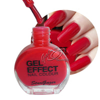 Gel Effect Extra Glossy Nail Polish Play - light red makeup Nails