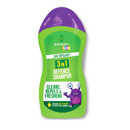 Escenti Kids Head Lice Repellent Defence Enriched with Natural Tea Tree Oil 3-in-1 Shampoo Lice Repellent galaxy Hair hair care