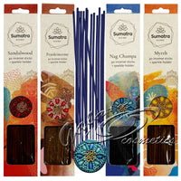 Sumatra 30 Incense Sticks and Sparkle Holder Burner Ash Catcher Set candles galaxy