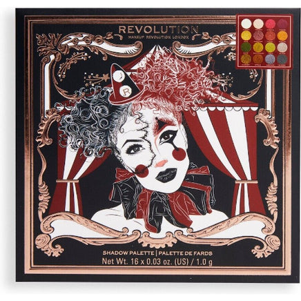 Revolution Jester Eyeshadow Palette 16 Pressed Pigment Shadows eyes eyeshadow galaxy makeup