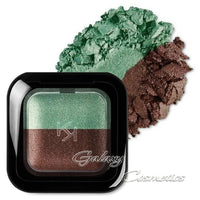 Kiko Milano Bright Duo Baked Eyeshadow 07 Bamboo Green