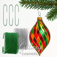Christmas Tree Bauble Hooks Strong Metal Ornament Decoration Hangers Pack of 200 Christmas seasonal