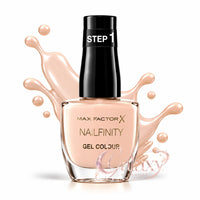 Max Factor Nailfinity X Gel Colour Nail Polish 12ml 190 Best Dressed - glossy shell pink makeup Nails
