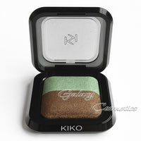 Kiko Milano Bright Duo Baked Eyeshadow 07 Bamboo Green