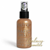 Technic Magic Mist Setting Spray - Shimmer 24K Gold bronzer Face makeup primer