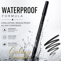 SAFFRON Waterproof BLACK Kajal Eyeliner Pencil Eye Liner