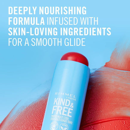 Rimmel Kind & Free Tinted Multi Stick 5g Vegan Lip & Cheek Cream Blush blush Face Lips makeup