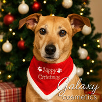 Christmas Pet Bandana Dog Puppy Red Collar Xmas Gift Grooming Scarf Adjustable Christmas seasonal