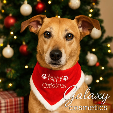 Christmas Pet Bandana Dog Puppy Red Collar Xmas Gift Grooming Scarf Adjustable Christmas seasonal