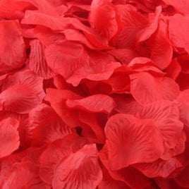 160 Red Rose Fabric Petals Valentines Day Romantic Flowers Decoration hearts seasonal tiny