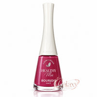 Bourjois Healthy Mix Nail Polish Quick-drying, Vegan Formula, 9ml 250 Berry Cute - hot pink makeup Nails