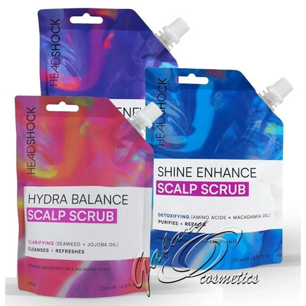 Face Facts Head Shock Scalp Scrub helps to remove dead cells, 200ml galaxy hair