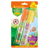 Pestshield Mosquito & Insect Repellents for Adults and Kids Repellent Spray Pens 2x10ml health tiny