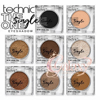 Technic The Single One Eyeshadow High Pigment Blendable Single Eye Shadow Pans Eyes eyeshadow makeup