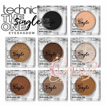 Technic The Single One Eyeshadow High Pigment Blendable Single Eye Shadow Pans Eyes eyeshadow makeup