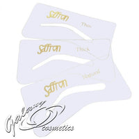 Saffron Eyebrow Kit with Stencils - Easy Brows Grooming Definition brows eyes galaxy makeup