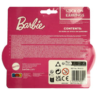 Barbie Stick On Non-piercing Earrings for Girls kids tiny