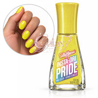 SALLY HANSEN Insta-Dri Quick Drying Nail Polish 9.17ml 771 Free To Bee - yellow glitter makeup Nails