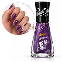 SALLY HANSEN Insta-Dri Quick Drying Nail Polish 9.17ml 735 Feeling Hungry - purple glitter makeup Nails