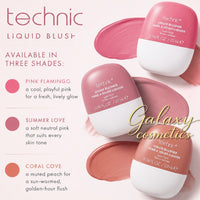 Satin Finish Liquid Blusher