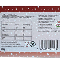 Mini Fruit Flavour Candy Canes 20 Pack – Individually Wrapped Christmas Treats Christmas seasonal
