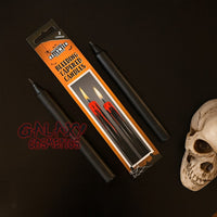 Black Tapered Bleeding Candles Black to Red 2 Pack