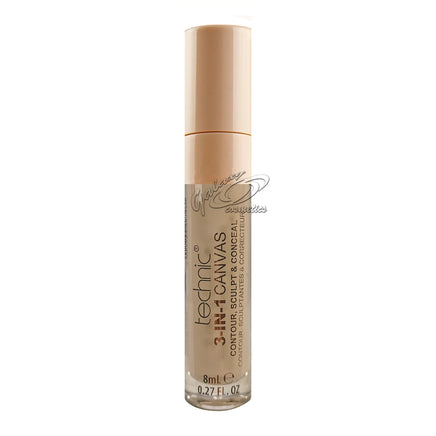 Technic 3 in 1 Canvas Concealer Porcelain Face foundation makeup