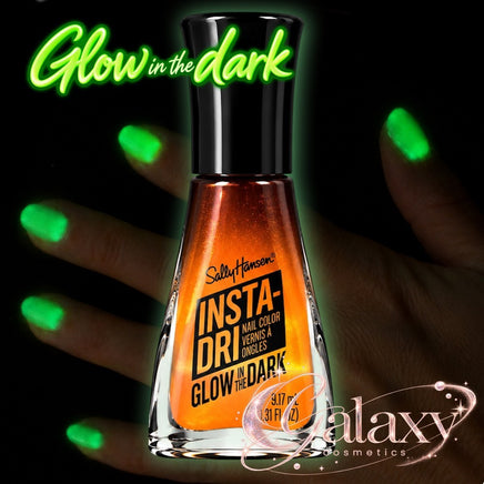 Sally Hansen Insta Dri Glow In The Dark Nail Polish - 732 Ahead of the carve Default Title halloween makeup Nails seasonal