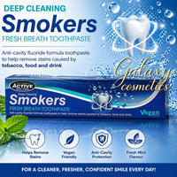 Smokers Fresh Breath Toothpaste - Deep Cleaning Remove Stains - Beauty Formulas