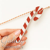 Wooden Candy Cane Christmas Bunting - Red & White Candy Cane Xmas Decocoration Christmas seasonal