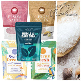 Elysium Spa Epsom Bath Salt Natural Magnesium Sulphate Relax Muscle 450g bath galaxy