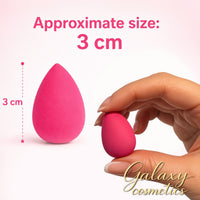 Technic MINI Makeup Teardrop Blending Sponges Foundation Concealer Applicator x2