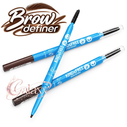 RIMMEL Kind & Free Brow Definer Dual-Ended Eyebrow Pencil brows Eyes makeup
