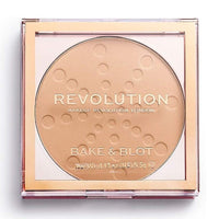 REVOLUTION Bake & Blot Compact Powder Beige face galaxy makeup powder