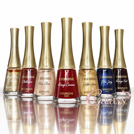 BOURJOIS 1 Second Quick Dry Long Lasting Nail Polish 9ml makeup Nails