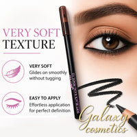 SAFFRON Soft Kajal Eyeliner Pencil Eye Liner BLACK