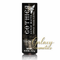 Technic Gothica Super Matte Black Lipstick - Bold - Long Lasting