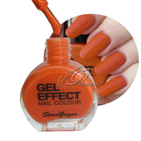 Gel Effect Extra Glossy Nail Polish Tangy - orange makeup Nails