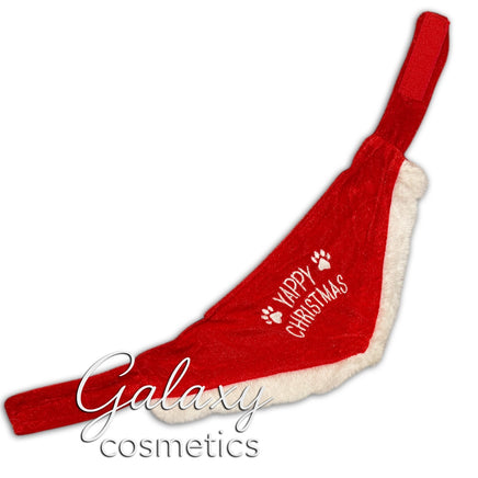Christmas Pet Bandana Dog Puppy Red Collar Xmas Gift Grooming Scarf Adjustable Christmas seasonal