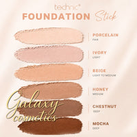Technic Foundation Stick Contour & Concealer Creamy Buildable Blendable Coverage