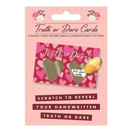 Truth Or Dare Game Valentines Day Romantic Funny Game hearts seasonal tiny